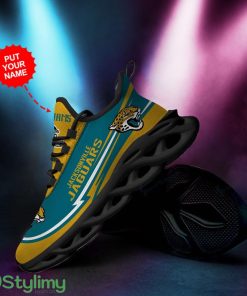 Jacksonville Jaguars Custom Personalized Name Max Soul Sneakers New Trends Sport Shoes Running Men Women Sports Shoes Product Photo 1