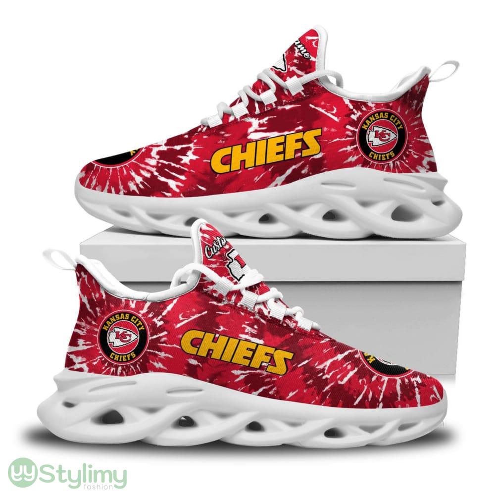 Kansas City Chiefs Logo Custom Name Tie Dye Pattern 3D Max Soul Sneaker Shoes 6 Kansas City Chiefs Logo Custom Name Tie Dye Pattern 3D Max Soul Sneaker Shoes - Kansas City Chiefs Logo Custom Name Tie Dye Pattern 3D Max Soul Sneaker Shoes_1
