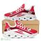 Kansas City Chiefs Logo Pattern 3D Max Soul Sneaker Shoes In Red And White - Kansas City Chiefs Logo Pattern Custom Name 3D Max Soul Sneaker Shoes In Red And White_2