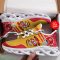 Kansas City Chiefs Logo Pattern Custom Name 3D Max Soul Sneaker Shoes In Red And Yellow - Kansas City Chiefs Logo Pattern Custom Name 3D Max Soul Sneaker Shoes In Red And Yellow_2