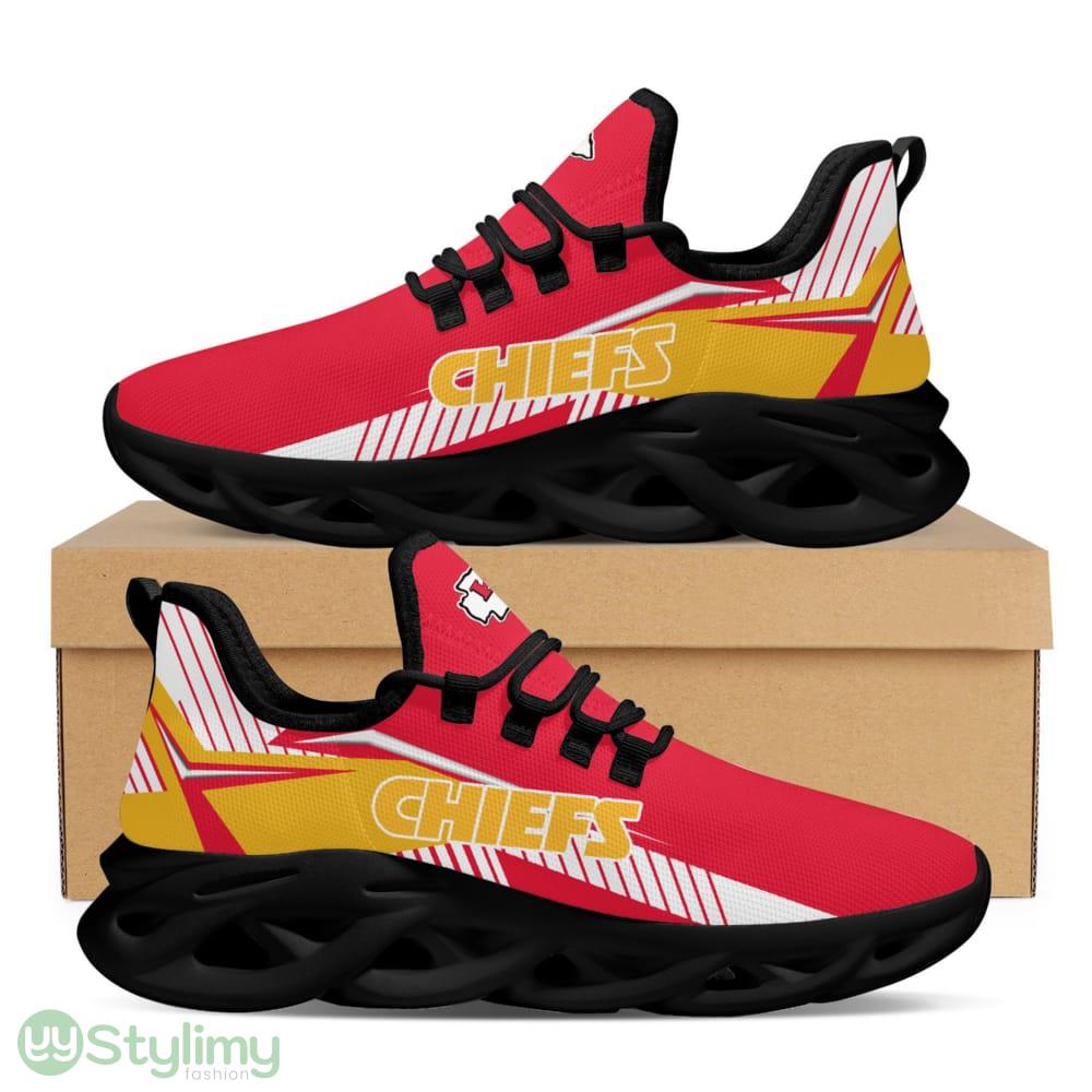 Kansas City Chiefs Max Soul Shoes Artistry Men And Women Running Shoes 2 Kansas City Chiefs Max Soul Shoes Artistry Men And Women Running Shoes - Kansas City Chiefs Max Soul Shoes American Football Running Sports Sneakers Shoes Men Women_2