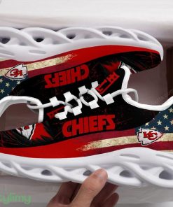 Kansas City Chiefs Max Soul Shoes Streetstyle Men And Women Running Shoes - Kansas City Chiefs Max Soul Shoes_1