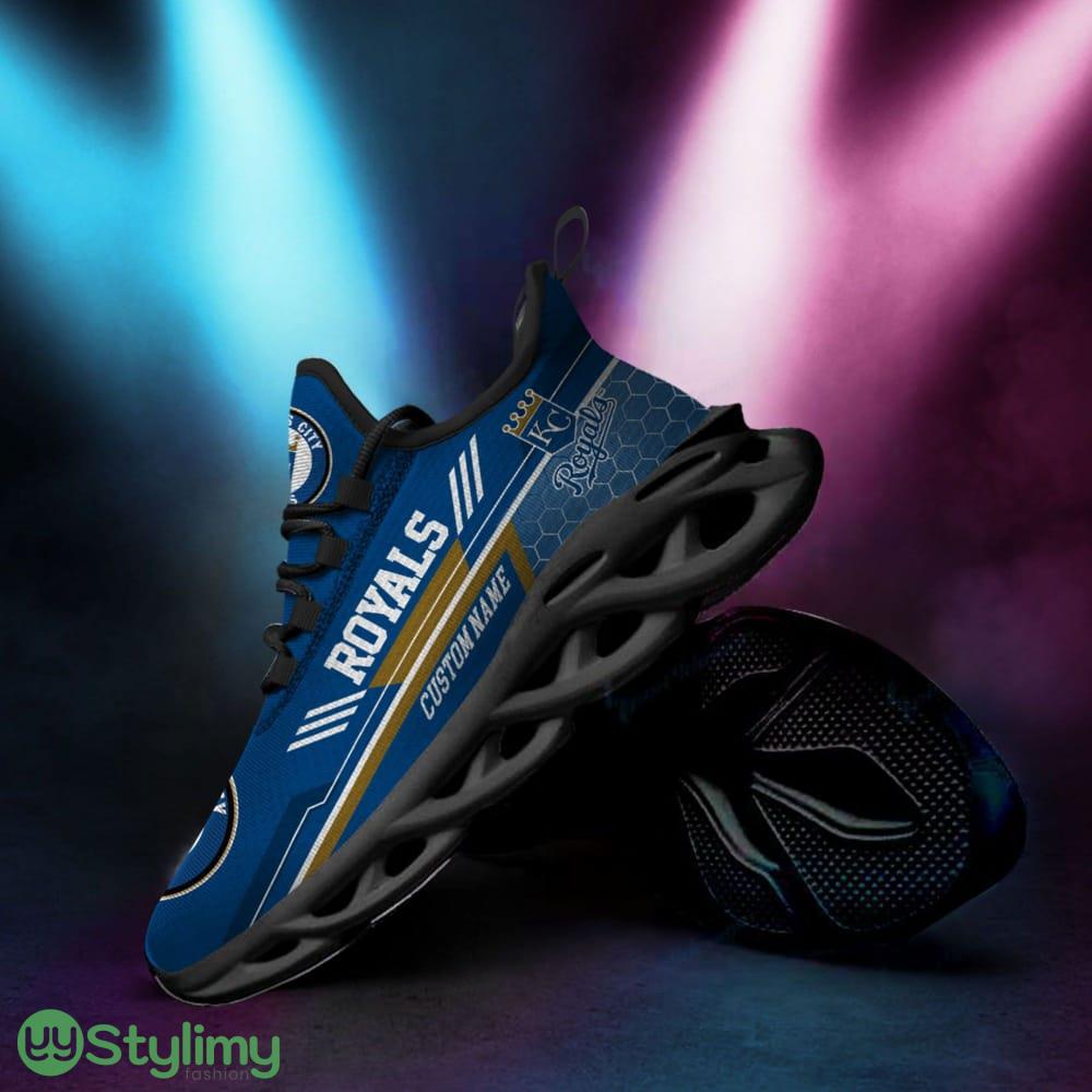 Kansas City Royals Logo Custom Name Pattern 3D Max Soul Sneaker Shoes 4 Kansas City Royals Logo Custom Name Pattern 3D Max Soul Sneaker Shoes - Kansas City Royals Logo Custom Name Pattern 3D Max Soul Sneaker Shoes_4
