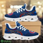 Kansas Jayhawks Logo Custom Name Pattern 3D Max Soul Sneaker Shoes - Kansas Jayhawks Logo Custom Name Pattern 3D Max Soul Sneaker Shoes_3