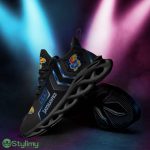 Kansas Jayhawks Logo Geometric Pattern Custom Name 3D Max Soul Sneaker Shoes - Kansas Jayhawks Logo Geometric Pattern Custom Name 3D Max Soul Sneaker Shoes_3