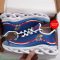 Kansas Jayhawks Logo Stripe Pattern Custom Name 3D Max Soul Sneaker Shoes In Blue - Kansas Jayhawks Logo Stripe Pattern Custom Name 3D Max Soul Sneaker Shoes In Blue_2