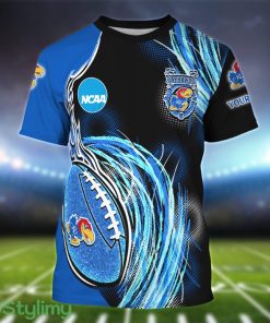 Kansas Jayhawks Personalized Name Sport 3D T-Shirt Product Photo 1
