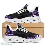 Kansas State Wildcats Logo Custom Name Pattern 3D Max Soul Sneaker Shoes In Black - Kansas State Wildcats Logo Custom Name Pattern 3D Max Soul Sneaker Shoes In Black_3