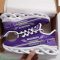 Kansas State Wildcats Logo Custom Name Pattern 3D Max Soul Sneaker Shoes In Purple - Kansas State Wildcats Logo Custom Name Pattern 3D Max Soul Sneaker Shoes In Purple_2