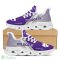 Kansas State Wildcats Logo Custom Name Pattern In Purple 3D Max Soul Sneaker Shoes - Kansas State Wildcats Logo Custom Name Pattern In Purple 3D Max Soul Sneaker Shoes_2