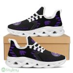 Kansas State Wildcats Logo Pattern Custom Name 3D Max Soul Sneaker Shoes In Black - Kansas State Wildcats Logo Pattern Custom Name 3D Max Soul Sneaker Shoes In Black_3