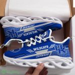 Kentucky Wildcats Logo Custom Name Pattern 3D Max Soul Sneaker Shoes In Blue - Kentucky Wildcats Logo Custom Name Pattern 3D Max Soul Sneaker Shoes In Blue_3