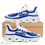 Kentucky Wildcats Logo Custom Name Pattern In Blue And White 3D Max Soul Sneaker Shoes - Kentucky Wildcats Logo Custom Name Pattern In Blue And White 3D Max Soul Sneaker Shoes_3