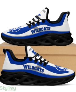 Kentucky Wildcats Logo Custom Name Pattern In Blue And White 3D Max Soul Sneaker Shoes - Kentucky Wildcats Logo Custom Name Pattern In Blue And White 3D Max Soul Sneaker Shoes_4