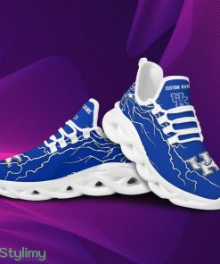 Kentucky Wildcats Logo Graffiti Pattern Custom Name 3D Max Soul Sneaker Shoes In Blue - Kentucky Wildcats Logo Graffiti Pattern Custom Name 3D Max Soul Sneaker Shoes In Blue_2