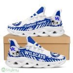 Kentucky Wildcats Logo Helmet And Stripe Pattern Custom Name 3D Max Soul Sneaker Shoes - Kentucky Wildcats Logo Helmet And Stripe Pattern Custom Name 3D Max Soul Sneaker Shoes_3