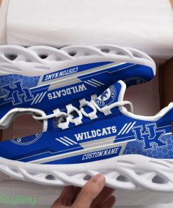 Kentucky Wildcats Logo Pattern Custom Name 3D Max Soul Sneaker Shoes - Kentucky Wildcats Logo Pattern Custom Name 3D Max Soul Sneaker Shoes_1