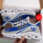 Kentucky Wildcats Logo Stripe Pattern Custom Name 3D Max Soul Sneaker Shoes In Blue And Gray - Kentucky Wildcats Logo Stripe Pattern Custom Name 3D Max Soul Sneaker Shoes In Blue And Gray_3