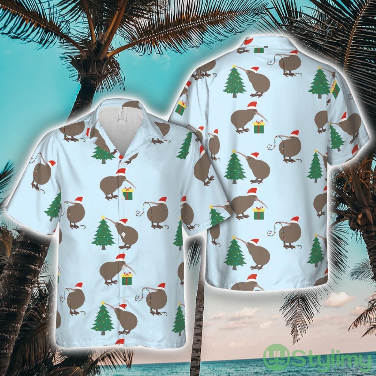 Kiwi bird Christmas Hawaiian Shirt New Style Hawaii Shirt 2 Kiwi bird Christmas Hawaiian Shirt New Style Hawaii Shirt Product Photo 1
