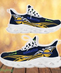 Komatsu Car Running Shoes Inspiration For Fans Max Soul Sneakers Men And Women Gift - Komatsu Max Soul Shoes Car Photo 1