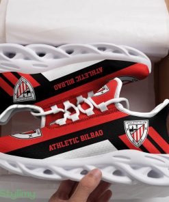 La Liga Athletic Bilbao Logo Pattern 3D Max Soul Sneaker Shoes - La Liga Athletic Bilbao Logo Pattern Custom Name 3D Max Soul Sneaker Shoes_1