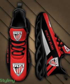 La Liga Athletic Bilbao Logo Pattern 3D Max Soul Sneaker Shoes - La Liga Athletic Bilbao Logo Pattern Custom Name 3D Max Soul Sneaker Shoes_4