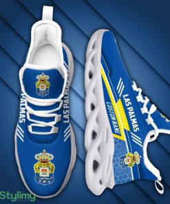 Las Palmas Logo Custom Name Pattern 3D Max Soul Sneaker Shoes - Las Palmas Logo Custom Name Pattern 3D Max Soul Sneaker Shoes_2