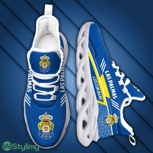 Las Palmas Logo Custom Name Pattern 3D Max Soul Sneaker Shoes