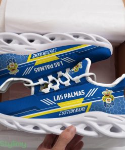 Las Palmas Logo Custom Name Pattern 3D Max Soul Sneaker Shoes - Las Palmas Logo Custom Name Pattern 3D Max Soul Sneaker Shoes_1