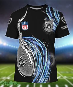 Las Vegas Raiders Personalized Name Sport 3D T-Shirt Product Photo 1