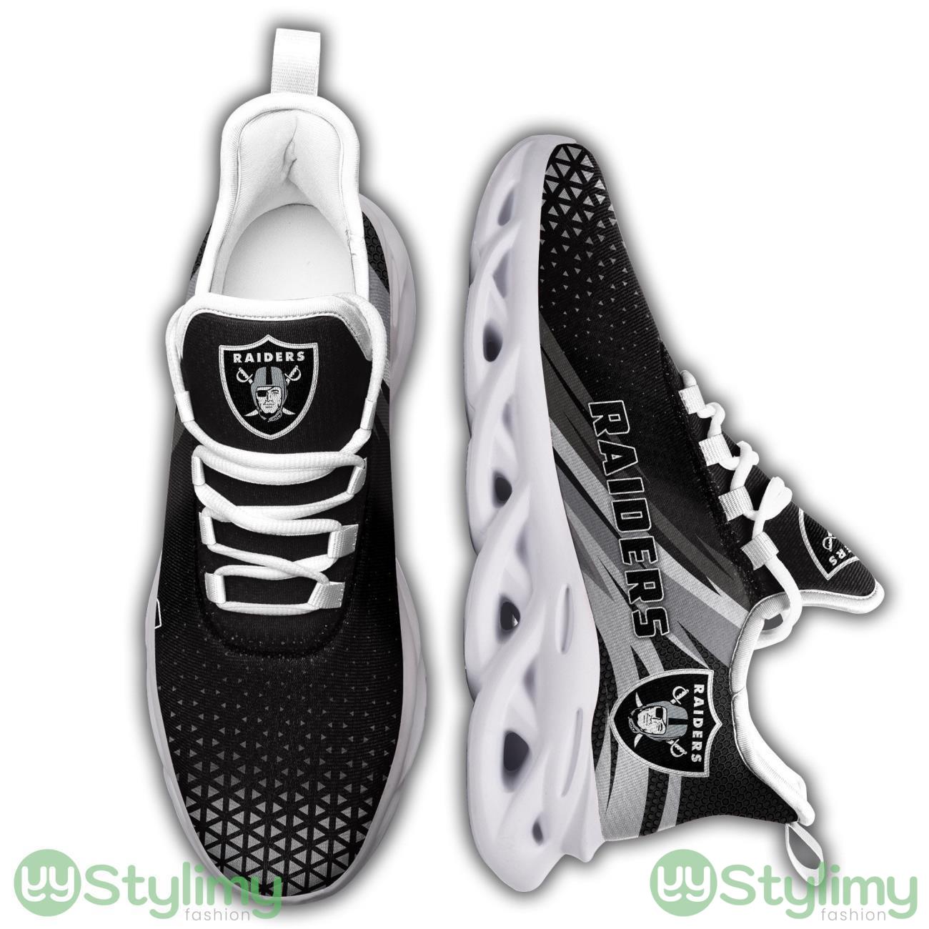 Las Vegas Raiders Triangle Custom Personalized Max Soul Sneakers Running Sports Shoes Football Fans Gift 3 Las Vegas Raiders Triangle Custom Personalized Max Soul Sneakers Running Sports Shoes Football Fans Gift Product Photo 3