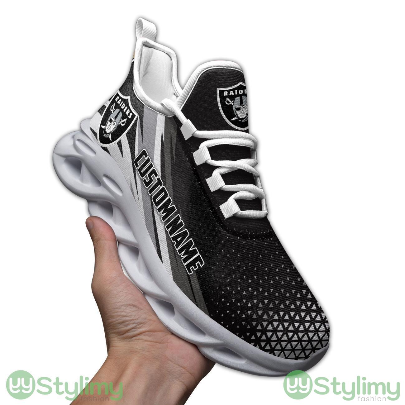 Las Vegas Raiders Triangle Custom Personalized Max Soul Sneakers Running Sports Shoes Football Fans Gift 5 Las Vegas Raiders Triangle Custom Personalized Max Soul Sneakers Running Sports Shoes Football Fans Gift Product Photo 5