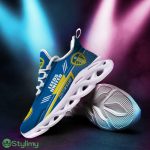Leeds United Logo Pattern Custom Name 3D Max Soul Sneaker Shoes In Blue - Leeds United Logo Pattern Custom Name 3D Max Soul Sneaker Shoes In Blue_3
