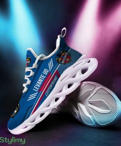 Levante UD Logo Pattern Custom Name 3D Max Soul Sneaker Shoes In Blue - Levante UD Logo Pattern Custom Name 3D Max Soul Sneaker Shoes In Blue_1