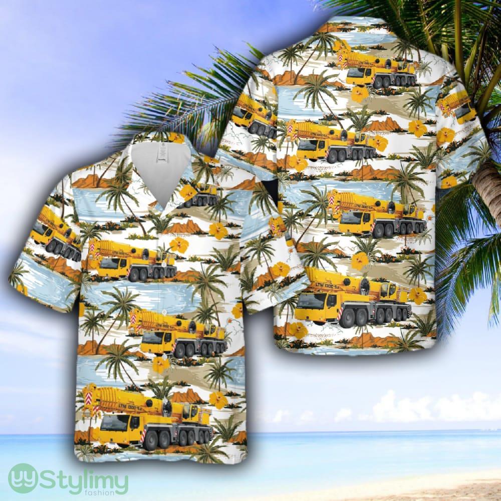 Liebherr Telescopic Mobile Cranes 1300-6.2 Crane Operator Hawaiian Shirt 2 Liebherr Telescopic Mobile Cranes 1300-6.2 Crane Operator Hawaiian Shirt - Liebherr Telescopic Mobile Cranes 1300-6.2 Crane Operator Hawaiian Shirt