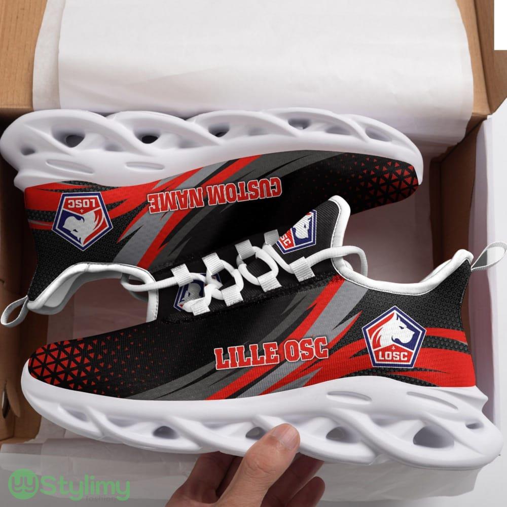 Lille OSC Logo Pattern Custom Name 3D Max Soul Sneaker Shoes 6 Lille OSC Logo Pattern Custom Name 3D Max Soul Sneaker Shoes - Lille OSC Logo Pattern Custom Name 3D Max Soul Sneaker Shoes_1