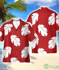 Lilo Floral Leaves Cosplay Costume 3D Printed Beach Shirt Men Women Hawaiian Shirt Product Photo 1
