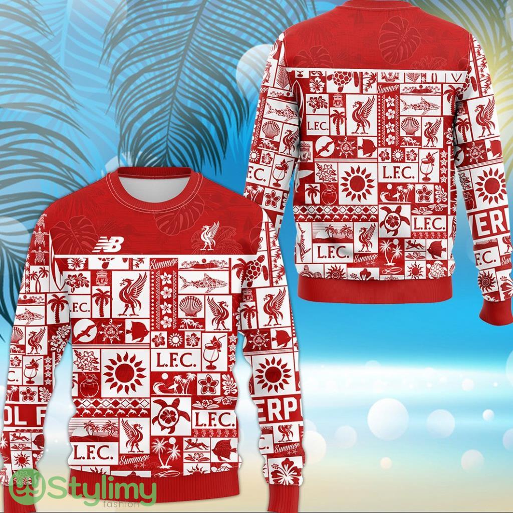 Liverpool LFC 3D Ugly Christmas Sweater Xmas Gift 3 Liverpool LFC 3D Ugly Christmas Sweater Xmas Gift Product Photo 1