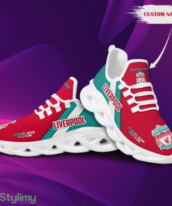 Liverpool Logo Pattern Custom Name 3D Max Soul Sneaker Shoes - Liverpool Logo Pattern Custom Name 3D Max Soul Sneaker Shoes_2