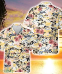 Lockheed Martin F-22 Raptor Hawaiian Shirt - Lockheed Martin F-22 Raptor Hawaiian Shirt