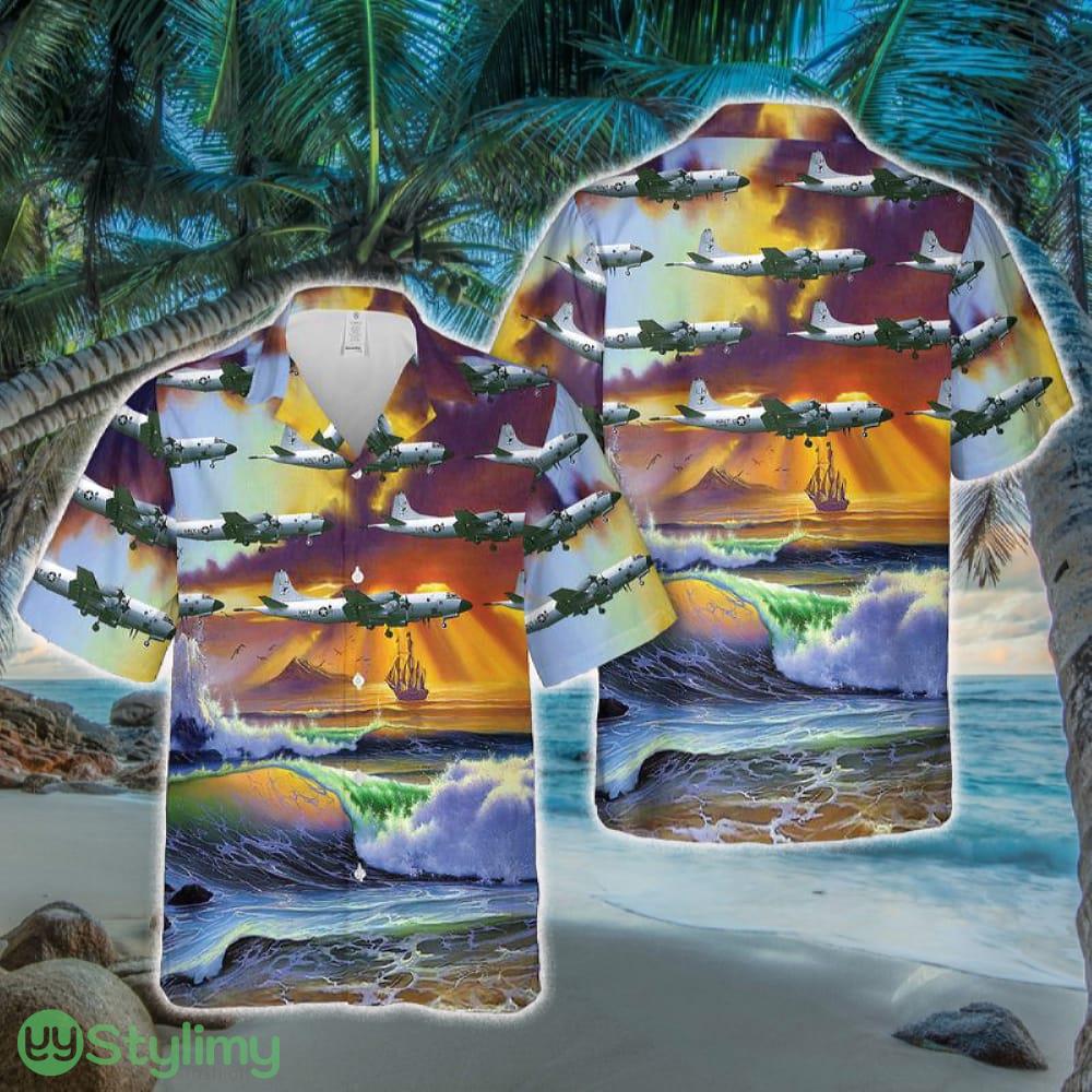 Lockheed P-3 Orion Patrol Squadron 93 Hawaiian Shirt 2 Lockheed P-3 Orion Patrol Squadron 93 Hawaiian Shirt - Lockheed P-3 Orion Patrol Squadron 93 Hawaiian Shirt