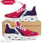 Logo Pattern Custom Name 3D Max Soul Sneaker Shoes In Red And Blue - Logo Pattern Custom Name 3D Max Soul Sneaker Shoes In Red And Blue_3