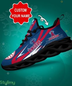Los Angeles Angels Logo Custom Name 3D Max Soul Sneaker Shoes - Los Angeles Angels Logo Custom Name 3D Max Soul Sneaker Shoes_1