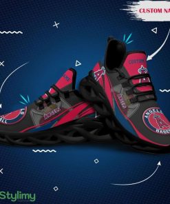 Los Angeles Angels Mascot Logo Pattern Custom Name 3D Max Soul Sneaker Shoes - Los Angeles Angels Mascot Logo Pattern Custom Name 3D Max Soul Sneaker Shoes_2