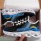 Los Angeles Chargers Logo Custom Name Pattern 3D Max Soul Sneaker Shoes In Black - Los Angeles Chargers Logo Custom Name Pattern 3D Max Soul Sneaker Shoes In Black_2