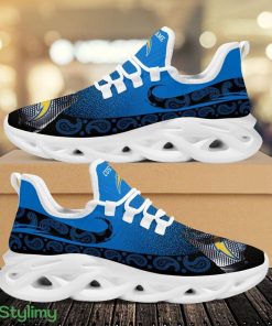 Los Angeles Chargers Logo Pattern Custom Name 3D Max Soul Sneaker Shoes - Los Angeles Chargers Logo Pattern Custom Name 3D Max Soul Sneaker Shoes_4