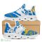 Los Angeles Chargers Logo Slick Pattern Custom Name 3D Max Soul Sneaker Shoes - Los Angeles Chargers Logo Slick Pattern Custom Name 3D Max Soul Sneaker Shoes_2