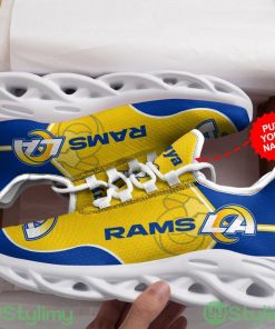 Los Angeles Rams Custom Personalized Max Soul Sneakers Running Sports Shoes For Men Women Product Photo 1