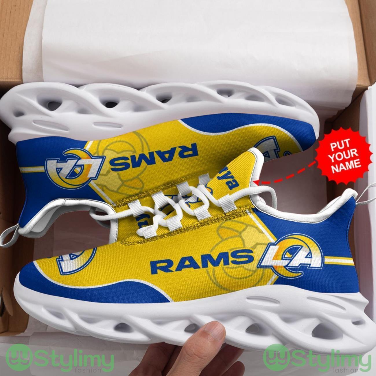 Los Angeles Rams Custom Personalized Max Soul Sneakers Running Sports Shoes For Men Women 7 Los Angeles Rams Custom Personalized Max Soul Sneakers Running Sports Shoes For Men Women Product Photo 1