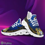 Los Angeles Rams Logo Pattern Custom Name 3D Max Soul Sneaker Shoes - Los Angeles Rams Logo Pattern Custom Name 3D Max Soul Sneaker Shoes_3